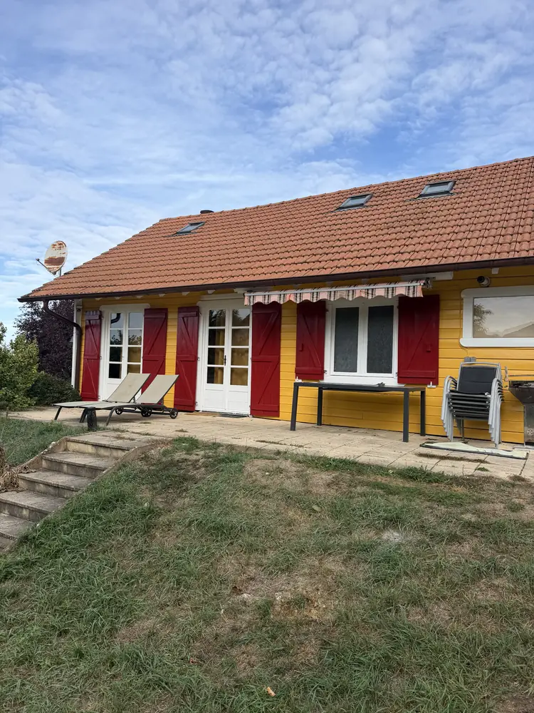 Peinture glycéro façade chalet à Eschviller, secteur Bitche — rénovation par Art & Style