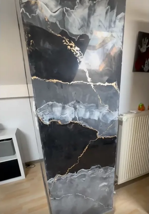 Stucco effet marbre à Sarreguemines — rénovation par Art & Style