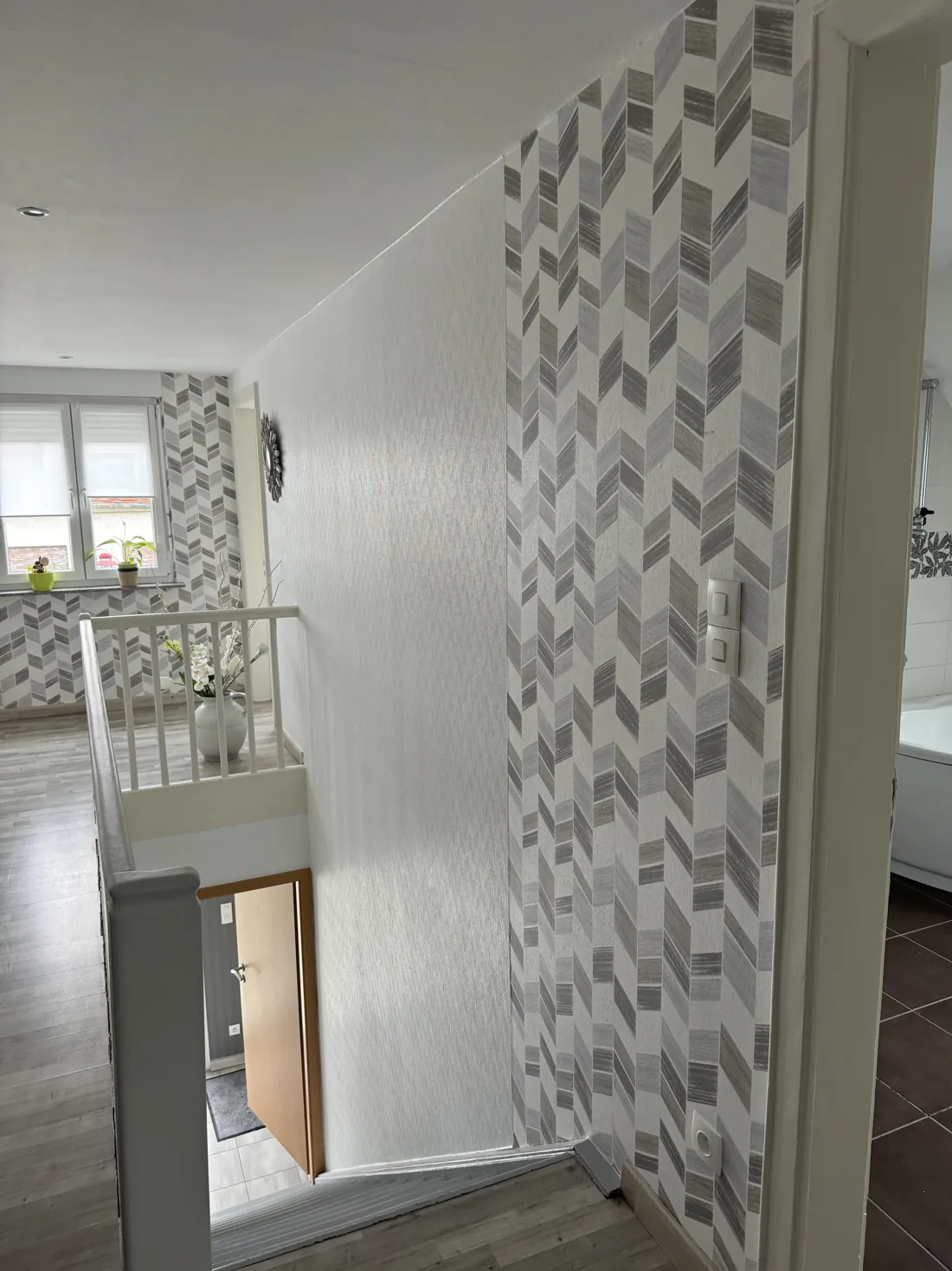 Cage d'escalier à Sarreguemines — rénovation par Art & Style